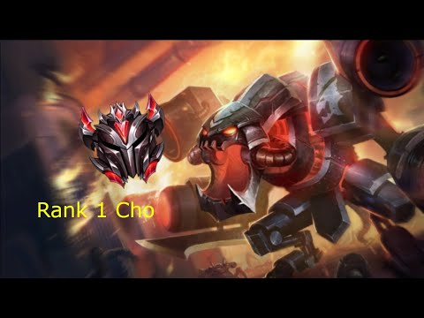 Rank #1 Chogath Guide to Chogath Mid In Grandmaster/Challenger