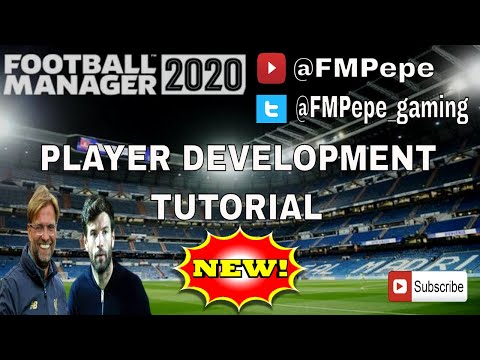 FM20 Player training and development tutorial for all players - football manager 2020