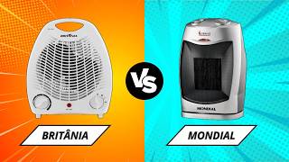 Aquecedor Elétrico: Britânia 2 em 1 ou Mondial 3 em 1? Qual Modelo Escolher? [COMPARATIVO]