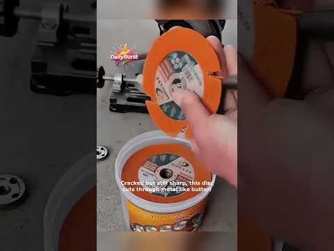 Cracked Grinding Disc SHOCKING Durability Test!