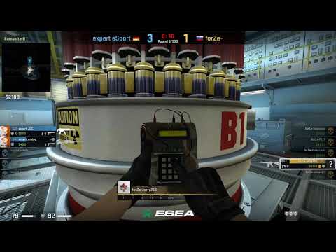 ESports - CS:GO, forZe vs expert, ESEA MDL Season 30 Europe (5th of February 2019), Nuke - Map 1