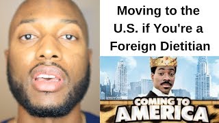 Moving to the U.S. if You're a Foreign Dietitian