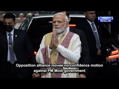 Opposition alliance moves no confidence motion against PM Modi government