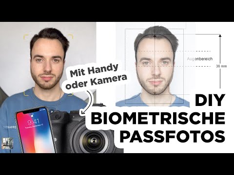 Biometrische Passfotos selbst machen: Tipps für Kamera und Handy