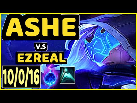 ATTILA (ASHE) vs EZREAL - 10/0/16 KDA BOTTOM ADC GAMEPLAY - EUW Ranked GRANDMASTER