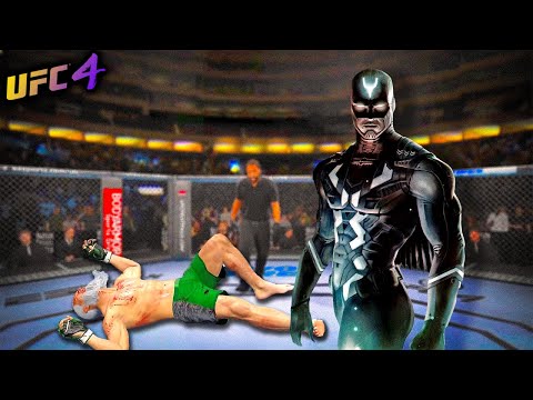 Old Bruce Lee vs. Blackagar Boltagon (EA sports UFC 4)