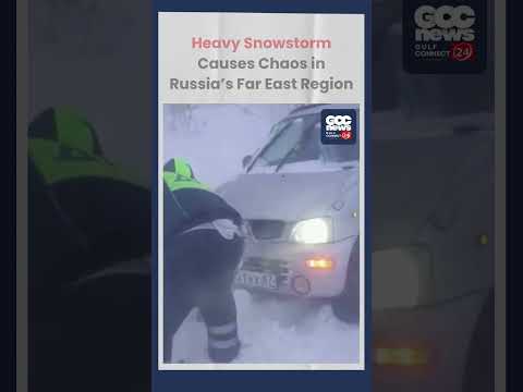 Severe Snowstorm Hits Russia’s Far East — Winds Tear Roofs, Disrupt Traffic in Chukotka