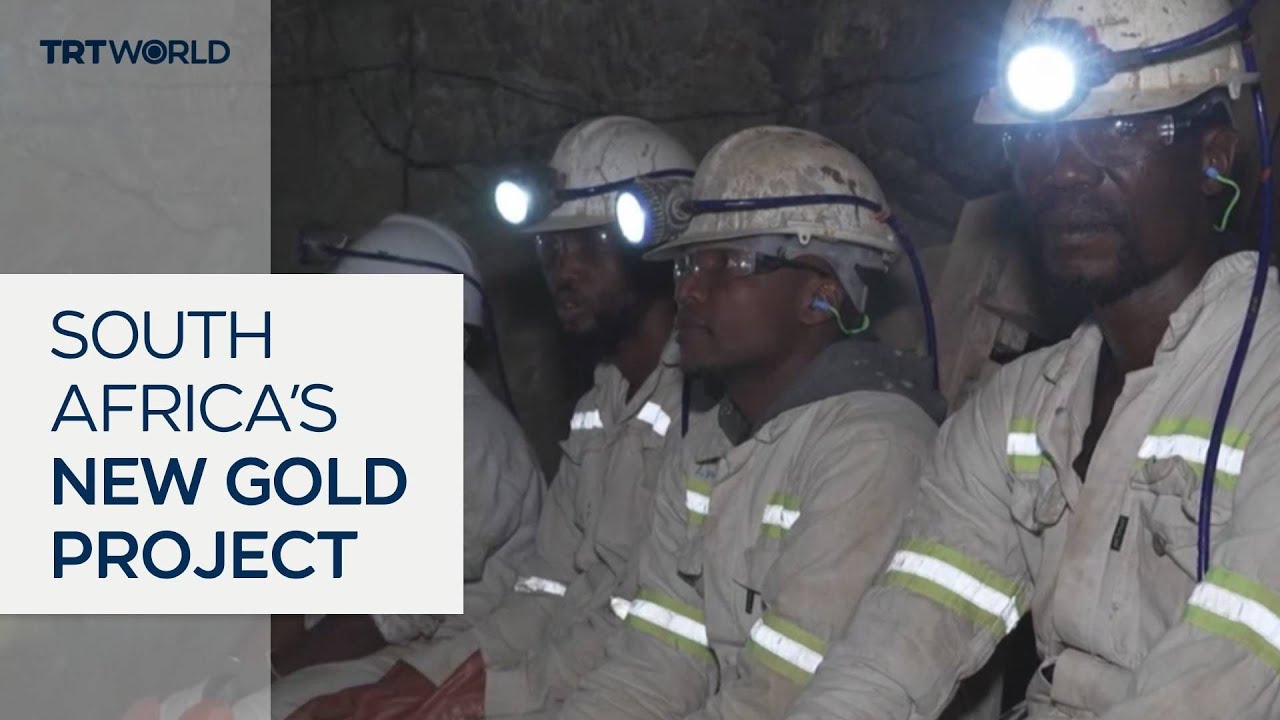 South Africa opens first underground gold mine in 15 years