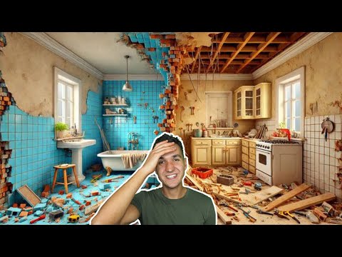 Total renovation with 0 experience, I'm making one mistake after another! (I'm about to give up...)