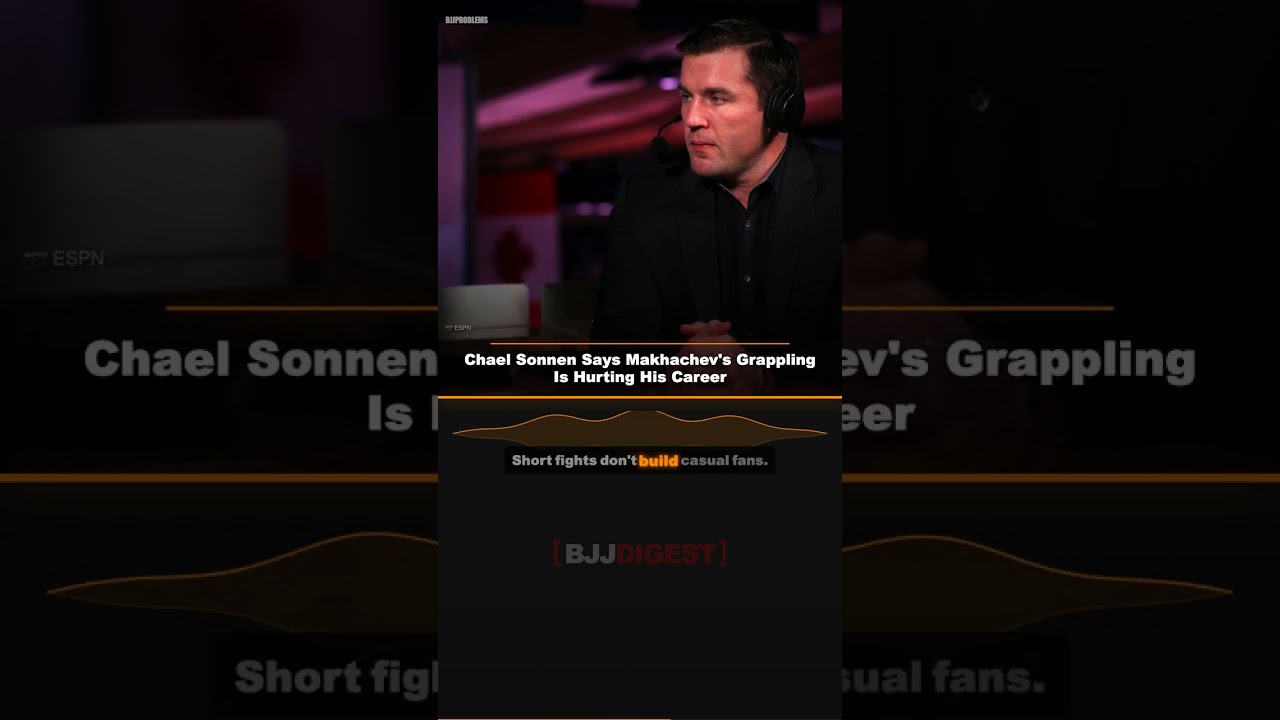 Chael Sonnen Says Makhachev's Grappling Is Hurting His Career #Shorts