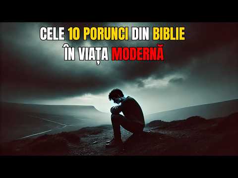 Cele 10 Porunci date de Dumnezeu in BIBLIE