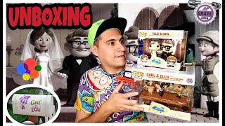 FUNKO POP DISNEY PIXAR UP CARL AND ELLIE BODA Y CARRO DE GLOBOS
