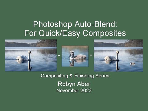 Photoshop Auto-Blend Layers: For Quick and Easy Composites