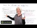 How To Make An Action Plan Project Management Training