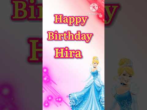 Happy birthday 🎂 Hira |New theme 🥳 Celebrate 🎉 your special day #birthday#status #wishes#gif