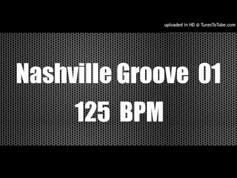Nashville Groove 125 BPM - Drum Backing Track - Country 01