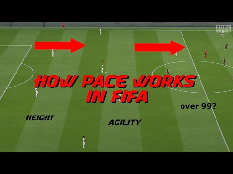 PACE TEST! - HOW DOES PACE WORK IN FIFA 20! - FULL COMPARISON