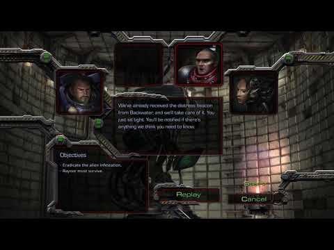 Briefing Room Backwater Station Terran Mission 2 - Starcraft Remastered