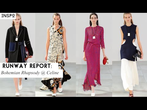 Runway Report: Bohemian Rhapsody @ Celine Spring 2015