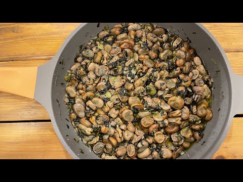 Fool Mkalla | Fried Beans with garlic and Cilantro | A Vegan Syrian Dish