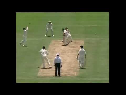 Hansie Cronje fearless cameo 1st innings Australia vs South Africa 2nd Test #Sydney 1993-94 