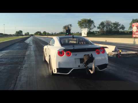 Gidi Chamdi's Nissan GT-R Alpha G makes a 7.54 second pass!