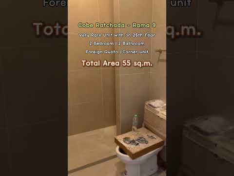 🔥 , 2bedroom | Foreign Quota | Corner unit at COBE Ratchada–Rama 9 – รูปที่ 2