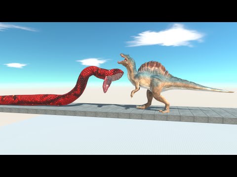 SKY BRIDGE TITANOBOA vs EVERY UNIT - Animal Revolt Battle Simulator