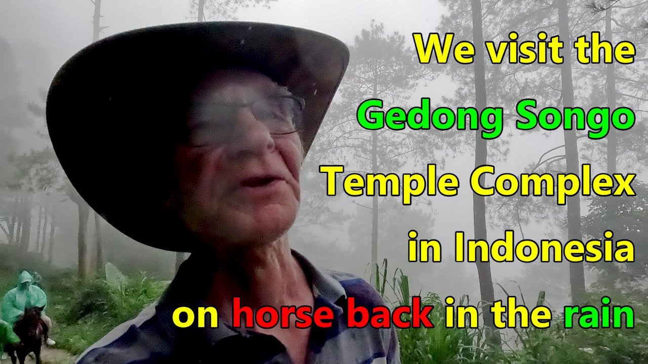 Horse Trek to the Gedong Songo Temple Complex on Java, Indonesia