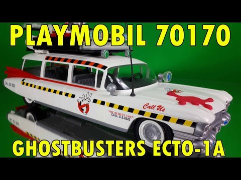 PLAYMOBIL 70170 GHOSTBUSTERS ECTO-1A + PLAYMOBIL 70175 FIGURENSET [Zusammenbau + Vorstellung]