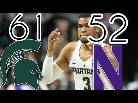 MSU VS Northwestern FULL GAME 12.30.16