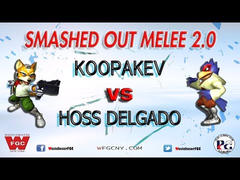 Smashed Out Melee V2.0 - Koopakev Vs. Hoss Delgado - Winners Quarter Finals