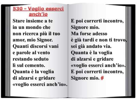 530 Voglio esserci anch'io - Innario Chiesa Cristiana Avventista del Settimo Giorno 2014