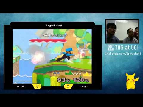 ZSB4 - Dayquil (Luigi) vs Crispy (Sheik) - SSBM