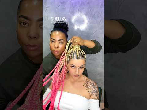 Ponytail con arandelas.