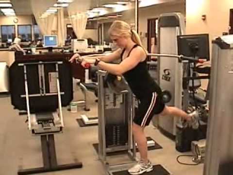 Hip Extension Machine