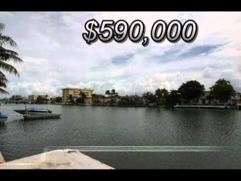 Miami Beach Waterfront Fourplex Reduced to Only $590,000