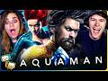 AQUAMAN 2018 Movie Reaction First Time Watch Jason Momoa Patrick Wilson Nicole Kidman