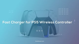 PS5 Wireless Controller Dual Charging Dock Station