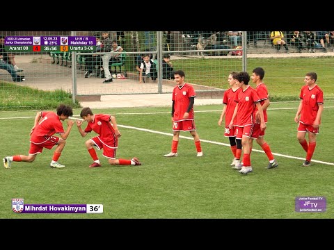 Ararat 08 (6-0) Urartu 3-09 (12.05.23) 2022-23 AJC U15/B, Matchday 15