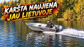 Test of the new Promarine K 400 boat