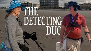 Going North Metal Detecting New Smyrna Beach Florida | The Detecting Duo