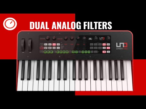IK Multimedia UNO SYNTH PRO Focus: Dual Analog Filters