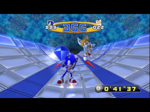 Sonic 4 Episode 2: All Special Stages (Constant Boost and No Damage)