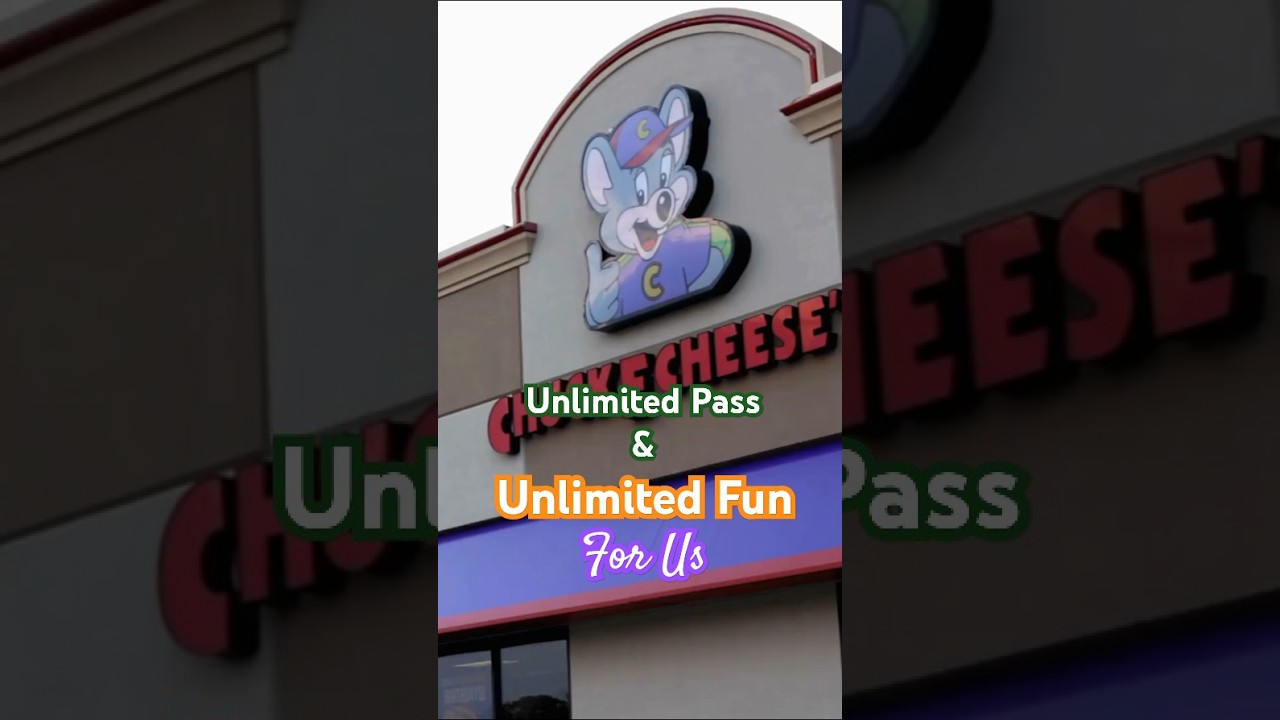 Friday night fun at Chuck E. Cheese! My grandson and I checked out the Fun Pass options!