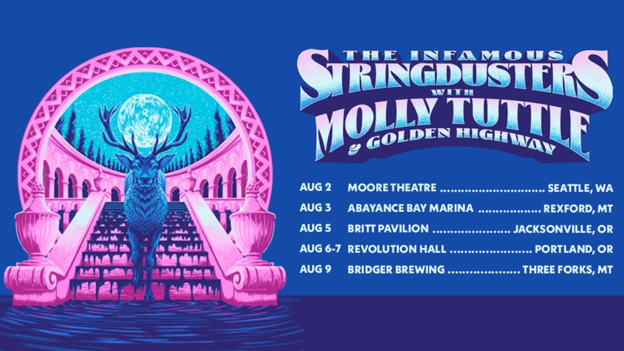 The Infamous Stringdusters and Molly Tuttle LIVE - Revolution Hall // Portland, OR- Aug 6, 2024