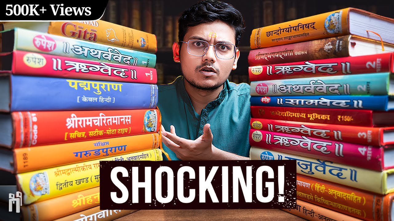 I read 100 HINDU Books. 🕉 Here’s WHAT I Learned!