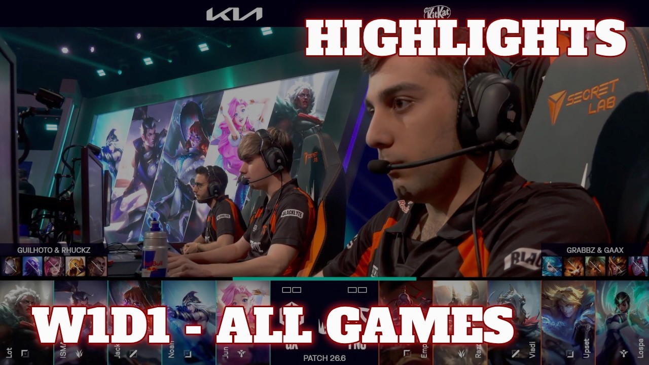 LEC Spring 2026 W1D1 - All Games Highlights | Full Day Week 1 Day 1 LEC Spring 2026