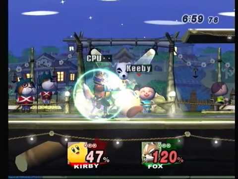 Brawl - WGF 2012 Singles - Keeby (Kirby) vs CPU (Fox) WB2