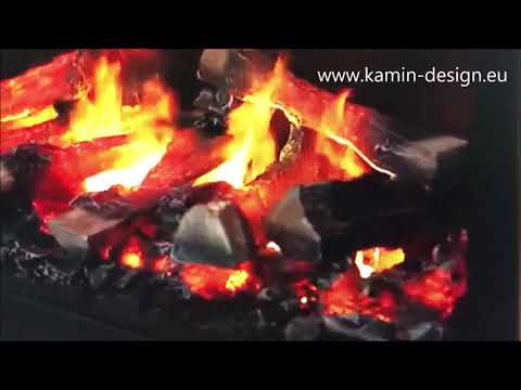 Elektrischer Kamineinsatz StHz mit zuschaltbarer Heizung